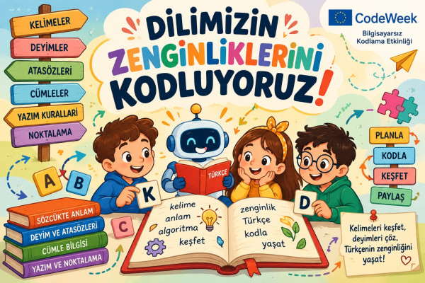DİLİMİZİN ZENGİNLİKLERİNİ KODLUYORUM